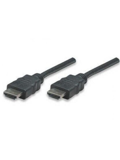 MANHATTAN CABLE HDMI MACHO - HDMI MACHO 4K 30HZ 1 METRO NEGRO - Image 2