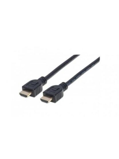 MANHATTAN CABLE HDMI MACHO - HDMI MACHO 4K 60HZ 1 METRO NEGRO - Image 2