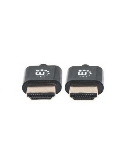 MANHATTAN CABLE HDMI MACHO - HDMI MACHO 4K 60HZ 1.8 METROS NEGRO - Image 4
