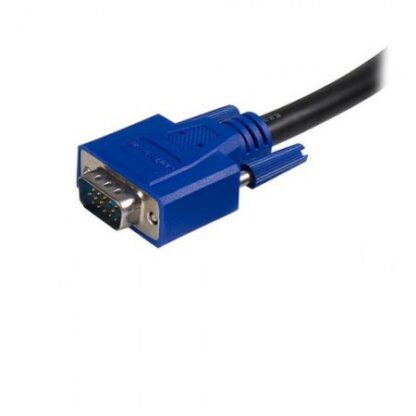 STARTECH  CABLE KVM 2 EN 1 USB-VGA MACHO - USB-VGA HEMBRA 1.8 METROS NEGRO - Image 6