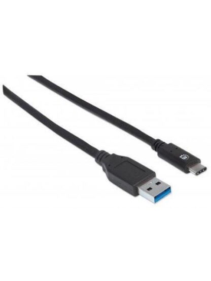 MANHATTAN CABLE USB 3.0 C MACHO - USB 3.0 A MACHO 1 METRO NEGRO - Image 3