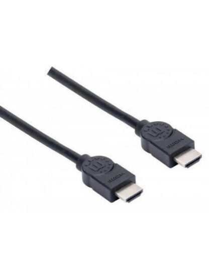 MANHATTAN CABLE HDMI MACHO - HDMI MACHO 4K 30HZ 1.5 METROS NEGRO - Image 3
