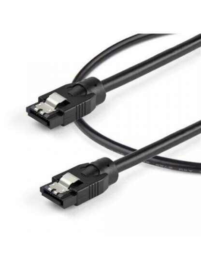 STARTECH  CABLE REDONDO SATA 7-PIN MACHO - SATA 7-PIN MACHO 30CM NEGRO - Image 4