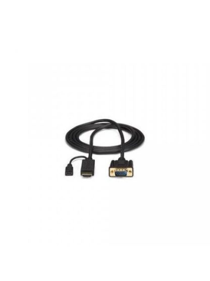 STARTECH  CABLE VGA MACHO - HDMI + MICRO-USB MACHO-HEMBRA 3 METROS NEGRO - Image 3