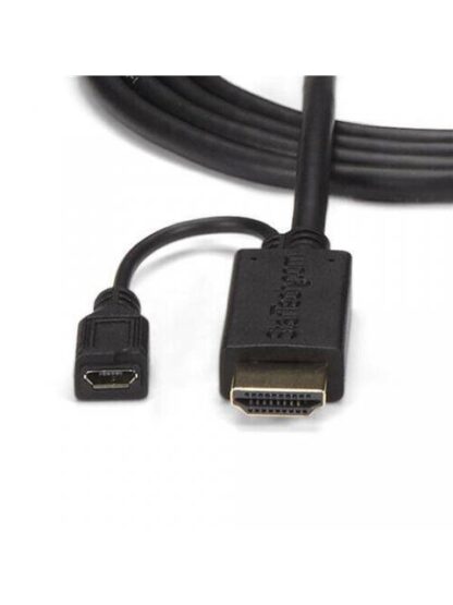 STARTECH  CABLE VGA MACHO - HDMI + MICRO-USB MACHO-HEMBRA 3 METROS NEGRO - Image 4