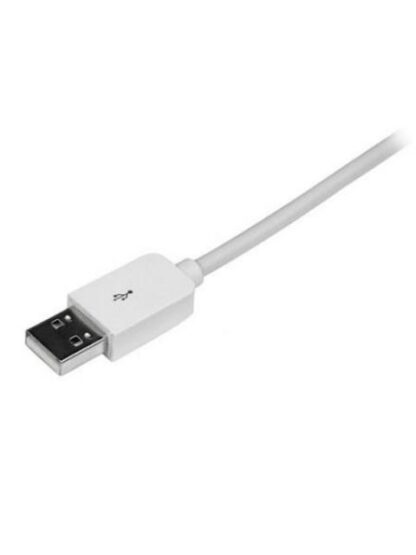 STARTECH  CABLE DE CARGA CERTIFICADO MFI LIGHTNING MACHO - USB A MACHO 2 METROS BLANCO PARA IPOD-IPHONE-IPAD - Image 3