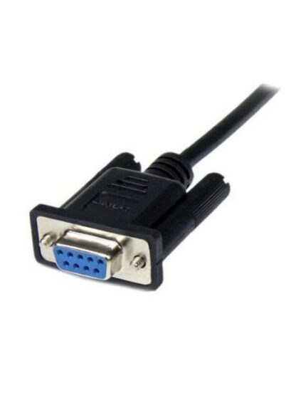 STARTECH  CABLE MODUM SERIAL DB-9 MACHO - DB-9 HEMBRA 2 METROS NEGRO - Image 2
