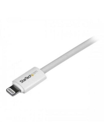 CABLE 1M LIGHTNING APPLE IPOD IPHONE 5 A USB 2.0 BCO STARTECH USBLT1MW - Image 3