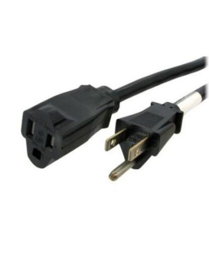 STARTECH  CABLE DE PODER NEMA 5-15P MACHO - NEMA 5-15R HEMBRA 1.83 METROS NEGRO - Image 2