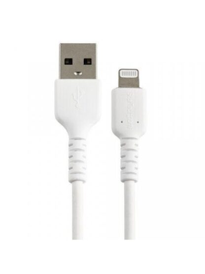 STARTECH  CABLE DE CARGA CERTIFICADO MFI LIGHTNING MACHO - USB A 2.0 MACHO 30CM BLANCO PARA PARA IPOD-IPHONE-IPAD - Image 3