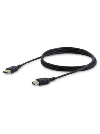STARTECH  CABLE DISPLAYPORT CON CERTIFICACION VESA DISPLAYPORT 1.4 MACHO - DISPLAYPORT 1.4 MACHO 8K 60HZ 2 METROS NEGRO - Image 3