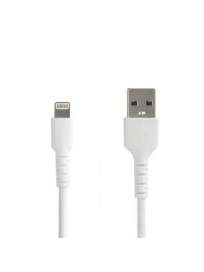 STARTECH  CABLE DE CARGA CERTIFICADO MFI LIGHTNING MACHO - USB A MACHO 2 METROS BLANCO PARA IPOD-IPHONE-IPAD - Image 2