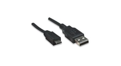 MANHATTAN CABLE USB DE ALTA VELOCIDAD USB 2.0 A MACHO - MICRO USB 2.0 B MACHO 3 METROS NEGRO - Image 2