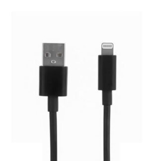 CABLE USB A A LIGHTNING COLOR NEGRO. 1 METRO DE LARGO. ALTA RESISTENCIA DE MATERIALES Y CARGA RAPIDA DBGUSBLN