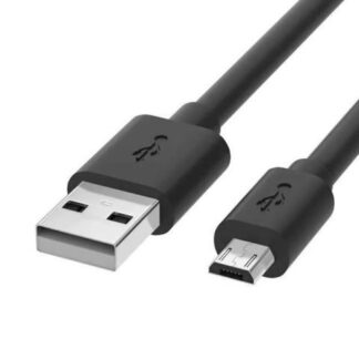 CABLE USB A A MICRO USB V8 COLOR NEGRO. 1 METRO DE LARGO. ALTA RESISTENCIA DE MATERIALES Y CARGA RAPIDA DBGUSBMN