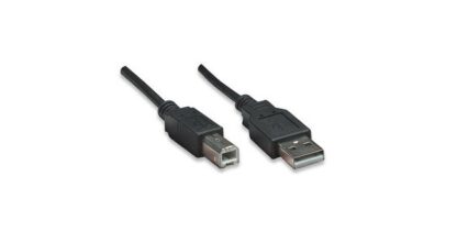 MANHATTAN CABLE USB DE ALTA VELOCIDAD USB 2.0 A MACHO - USB 2.0 B MACHO 5 METROS NEGRO - Image 2