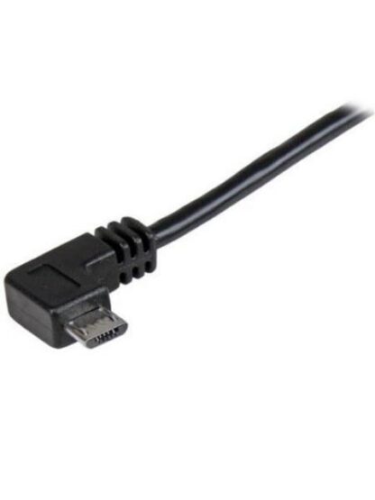 STARTECH  CABLE USB - MICRO USB CON CONECTOR ACODADO A LA DERECHA 2 METROS NEGRO - Image 3