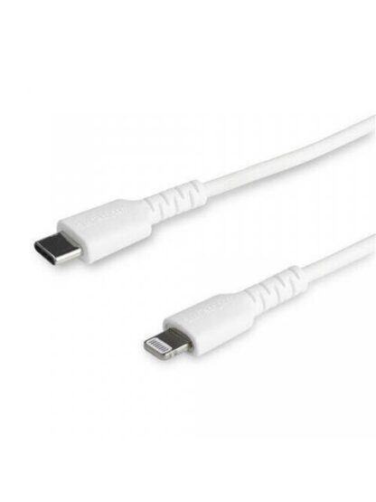 CABLE USB-C A LIGHTNING STARTECH 2M CERTIFICADO BLANCO RUSBCLTMM2MW - Image 2
