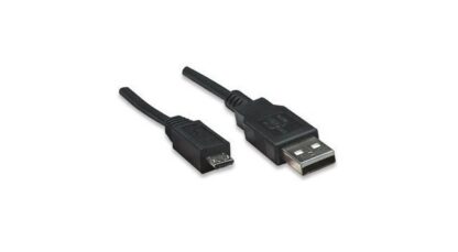 MANHATTAN CABLE USB A MACHO - USB MICRO B 1.8 METROS NEGRO - Image 4