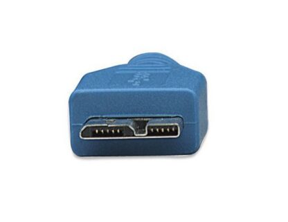 MANHATTAN CABLE USB A MACHO - MICRO USB B MACHO 2 METROS AZUL - Image 2