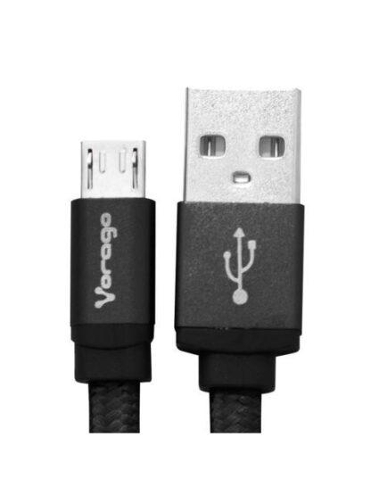 CABLE USB VORAGO CAB113 MICRO USB 1 M NEGRO - Image 2