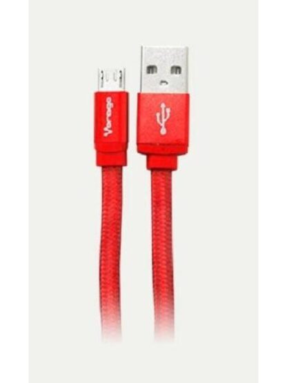 CABLE USB VORAGO CAB-113 ROJO U
