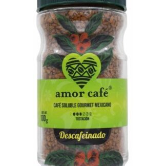 CAFE SOLUBLE GOURMET DESCAFEINADO 100 G AMOR CAFE