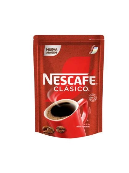 CAFE SOLUBLE NESCAFE CLASICO BOLSA 28G