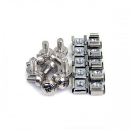 STARTECH  PACK DE 50 TORNILLOS DE MONTAJE Y TUERCAS ENJAULADAS M6 PARA RACK GABINETE DE SERVIDORES - Image 3