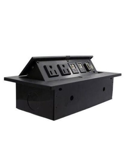 BROBOTIX CAJA DE MONTAJE 170906 4 PUERTOS NEGRO - Image 6