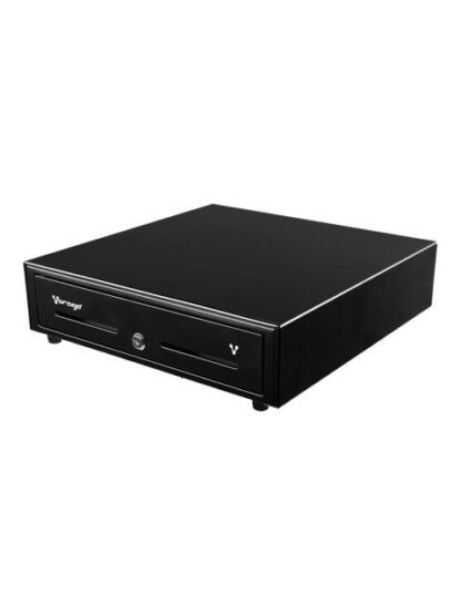 CAJON DE DINERO VORAGO CD-100 CON LLAVE 7KG NEGRO - Image 2