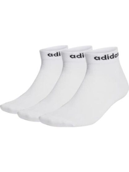 CALCETAS ROPA INTERIOR CANCELTAS T LIN ANKLE 3P BLANCO ADIDAS