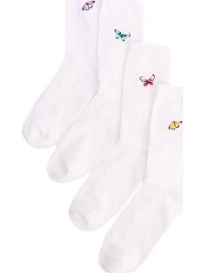 CALCETAS SET DE 5 PARES BLANCO LOVE TO LOUNGE