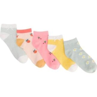 CALCETAS SET DE 5 PARES MULTICOLOR HELLODREAM