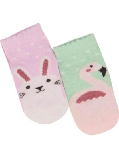 CALCETAS SET DE 5 PARES MULTICOLOR HELLODREAM - Image 2