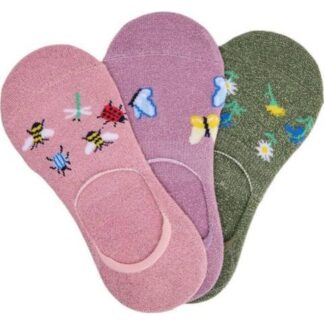 CALCETAS SET DE 5 PARES MULTICOLOR LOVE TO LOUNGE