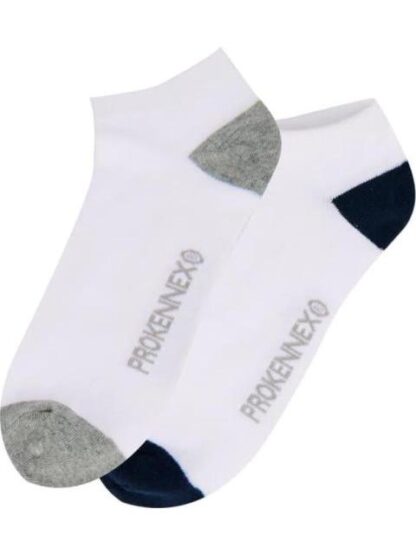 CALCETAS SET DE 7 PARES BLANCO PROKENNEX
