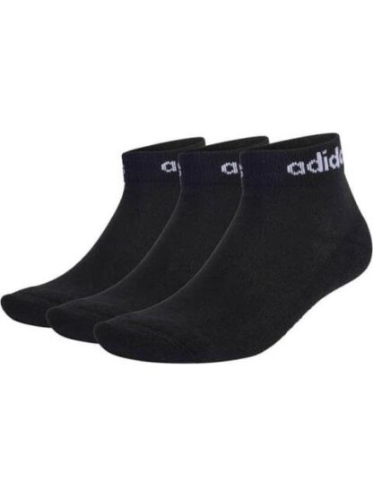 CALCETINES T LIN ANKLE 3P NEGRO ADIDAS
