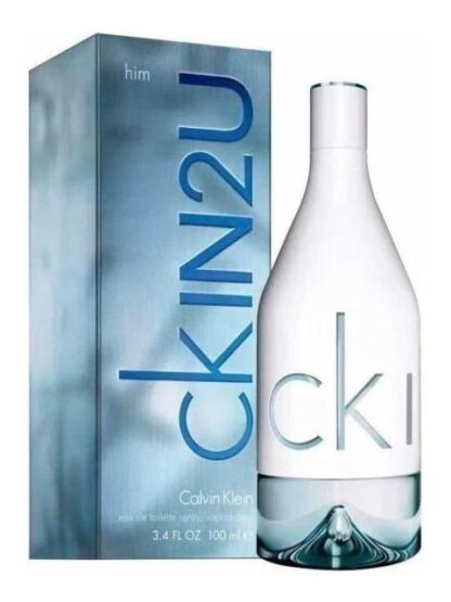 CK IN2U CALVIN KLEIN EAU DE TOILETTE ORIGINAL EDT 100ML PARA HOMBRE - Image 2
