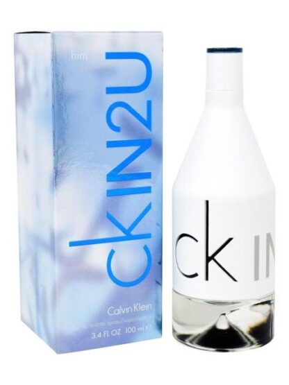 CK IN2U CALVIN KLEIN EAU DE TOILETTE ORIGINAL EDT 100ML PARA HOMBRE - Image 3