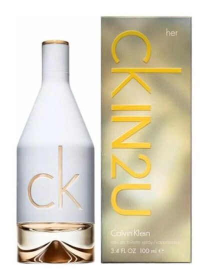 EAU DE TOILETTE CALVIN KLEIN CK IN2U 100ML PARA MUJER - Image 2