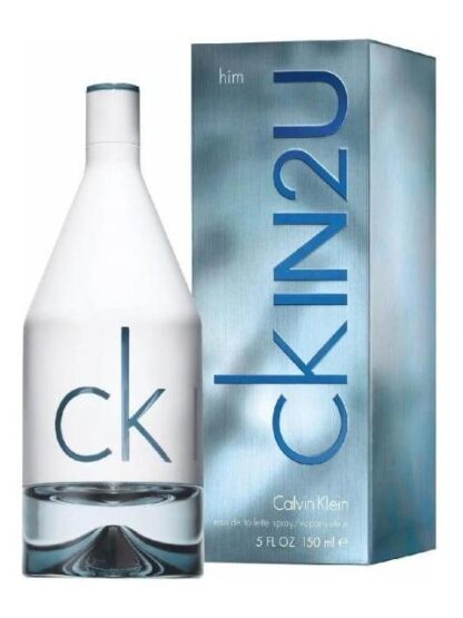 CK IN2U CALVIN KLEIN EAU DE TOILETTE ORIGINAL EDT 150ML PARA HOMBRE - Image 2