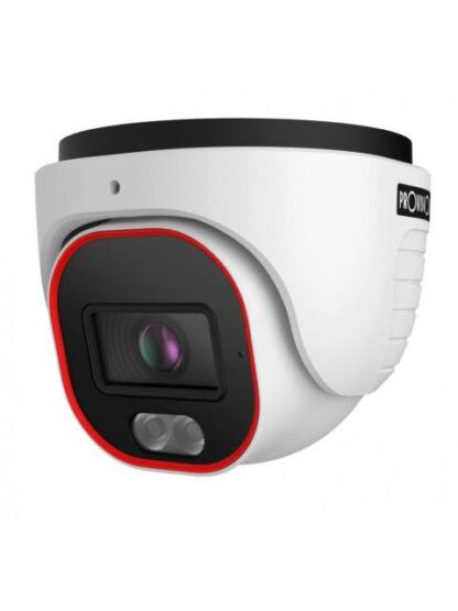 CAMARA DOMO IP 4MP FULL COLOR LENTE FIJO 3 6 MM (77 9°) IR HASTA 25 MTS ANALITICO BASICO DDA MICROFONO WRD SD(256GB) IP67