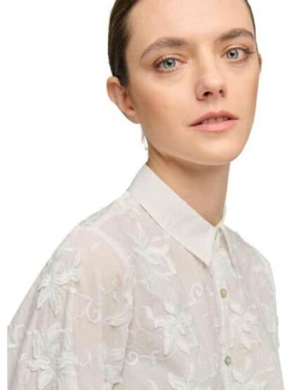 CAMISA BORDADA BLANCO HOLLY LAND - Image 2