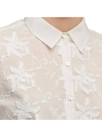 CAMISA BORDADA BLANCO HOLLY LAND - Image 6