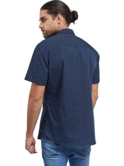 CAMISA MANGA CORTA AZUL MARINO HPC POLO - Image 2