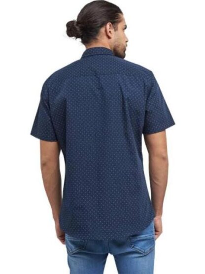 CAMISA MANGA CORTA AZUL MARINO HPC POLO - Image 4