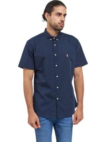 CAMISA MANGA CORTA AZUL MARINO HPC POLO - Image 5