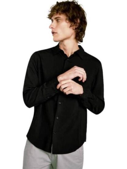 CAMISA CASUAL NEGRO NEXT CO - Image 4