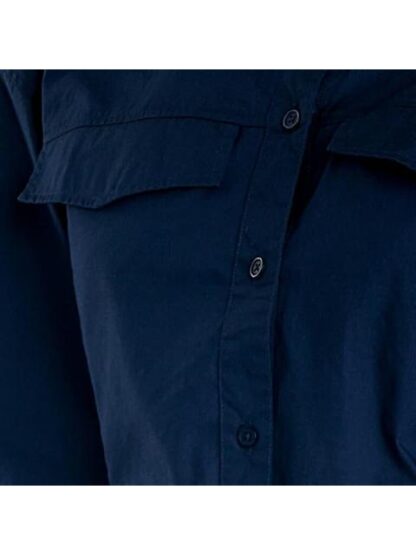 CAMISA CROP AZUL MARINO HOLLY LAND - Image 6